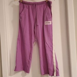 Sweatpants Purple PINK Victoria's Secret